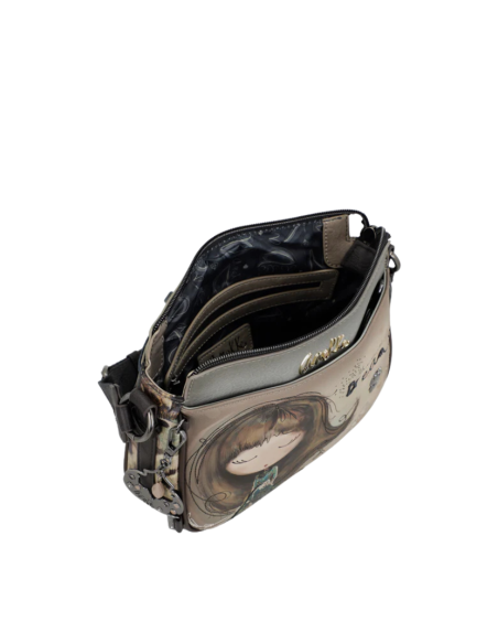 BANDOLERA MEDIANA 3 COMPARTIMENTOS REAL| ANEKKE