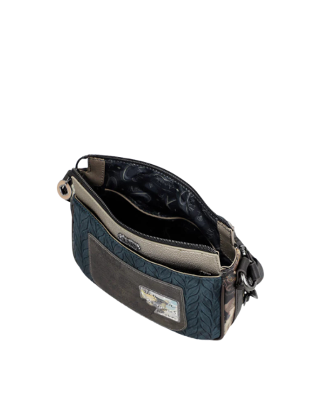 BANDOLERA MEDIANA 3 COMPARTIMENTOS REAL| ANEKKE