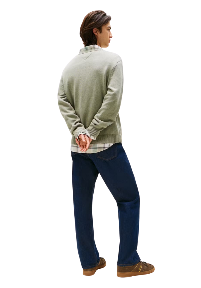 JERSEY REG MELANGE FLAG | TOMMY HILFIGER