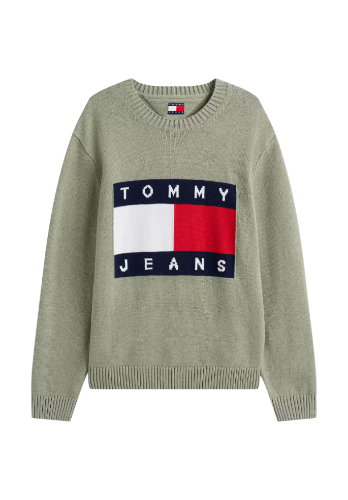 JERSEY REG MELANGE FLAG | TOMMY HILFIGER