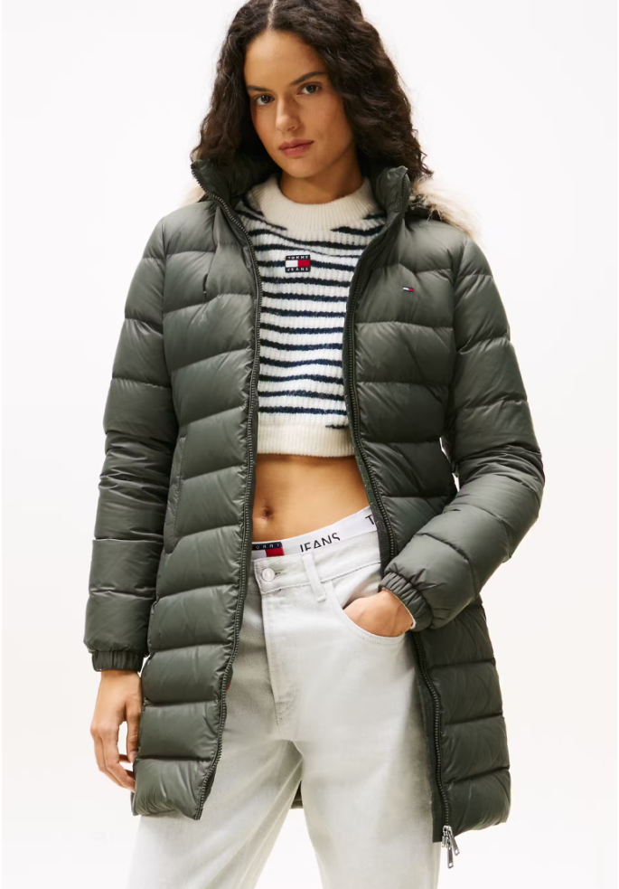 ABRIGO ESSENTIAL HOODED | TOMMY HILFIGER