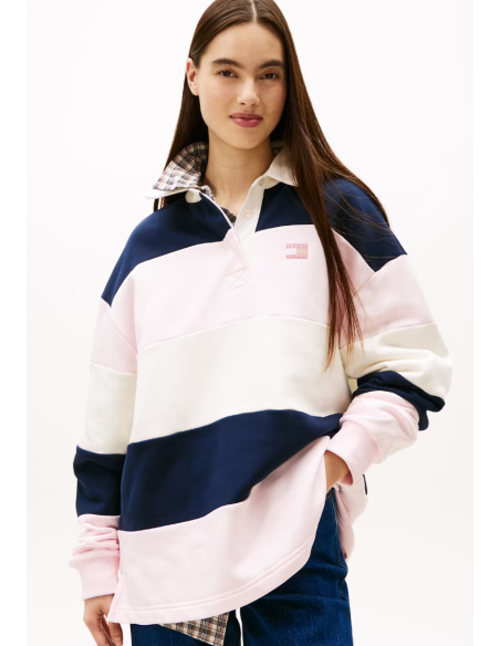 POLO BADGE STRIPE RUGBY | TOMMY HILFIGER