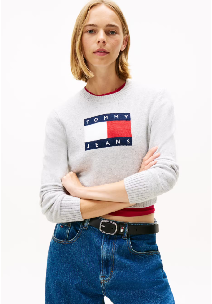 JERSEY SPARKLE FLAG | TOMMY HILFIGER