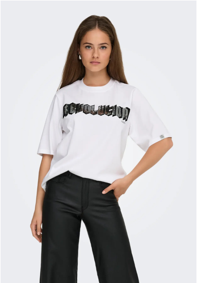 CAMISETA PURI LIFE | ONLY