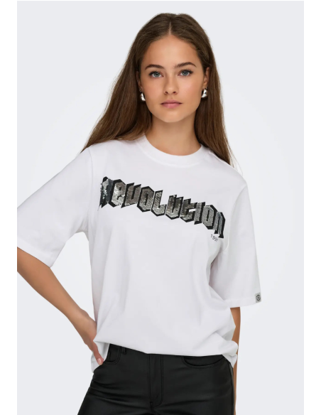 CAMISETA PURI LIFE | ONLY