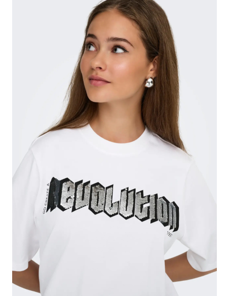 CAMISETA PURI LIFE | ONLY