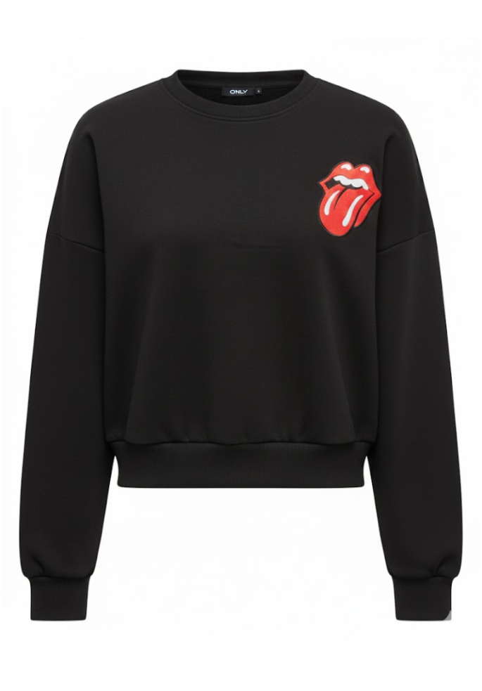 SUDADERA ROLLING STONES | ONLY