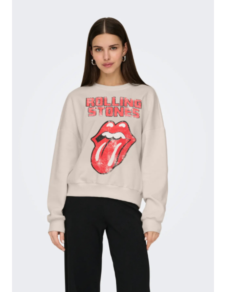 SUDADERA ROLLING STONES | ONLY
