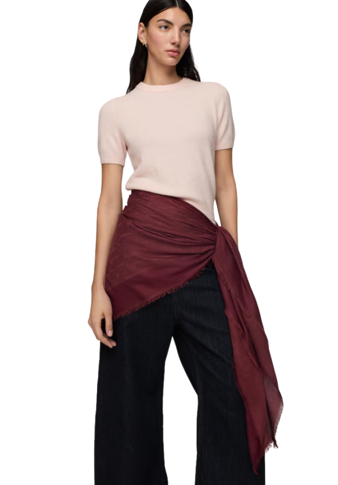 PAÑUELO 140 X 140 SILHOUETTE JCQ | TOUS